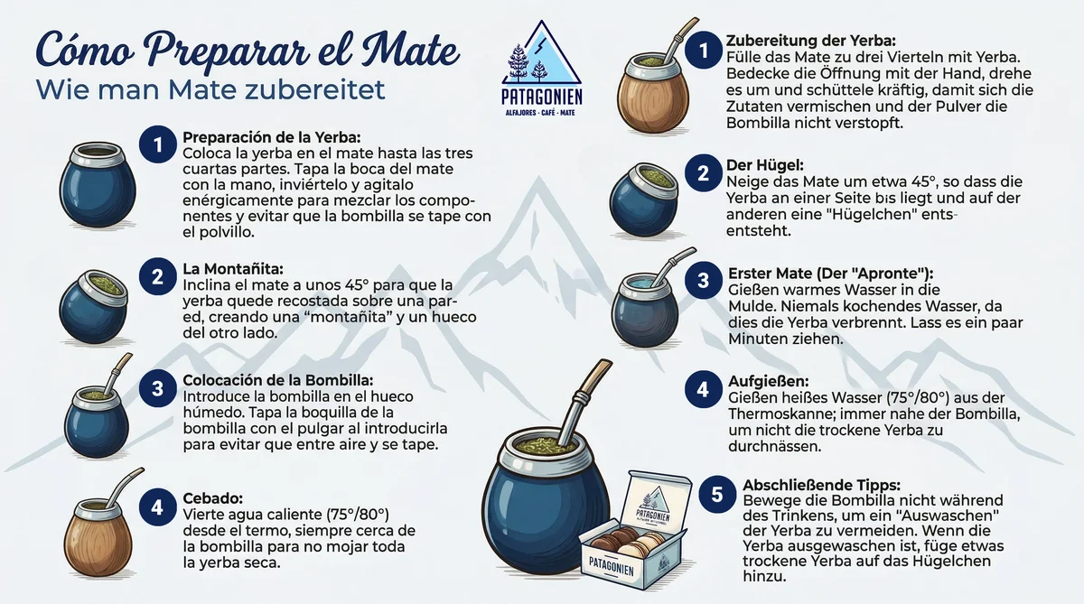 Cómo preparar el mate - Guía paso a paso